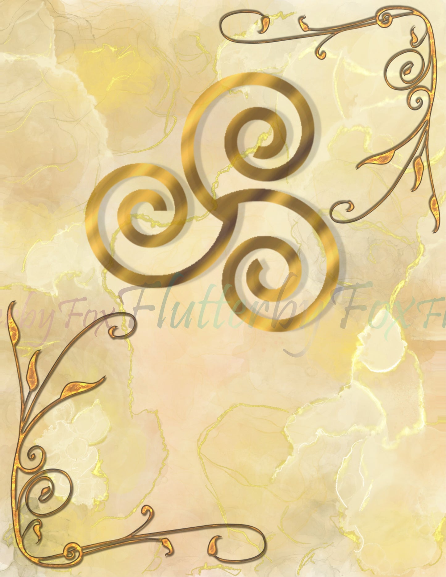 Celtic Junk Journal Pages - Digital