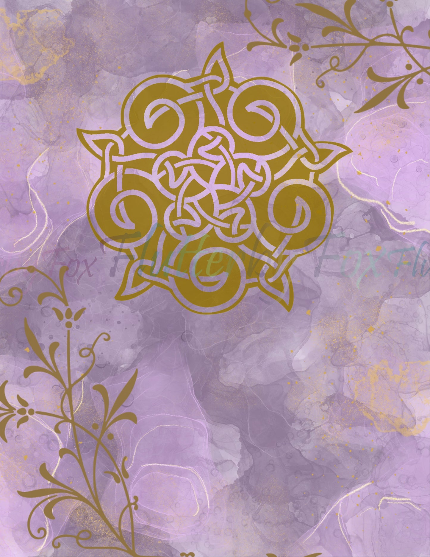 Celtic Junk Journal Pages - Digital