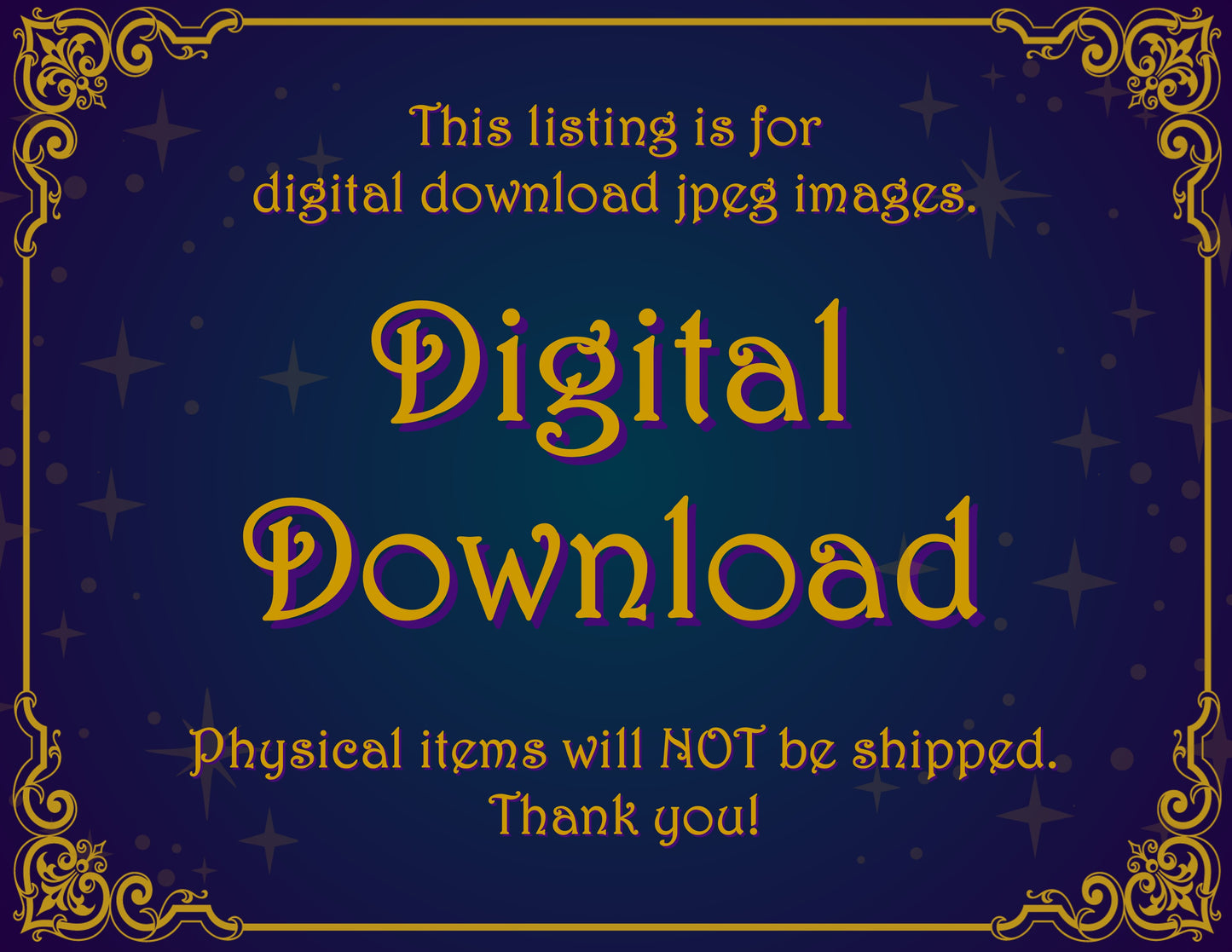 Celestial Bookmark Set - Digital