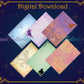 Dragon Note Cards - Digital