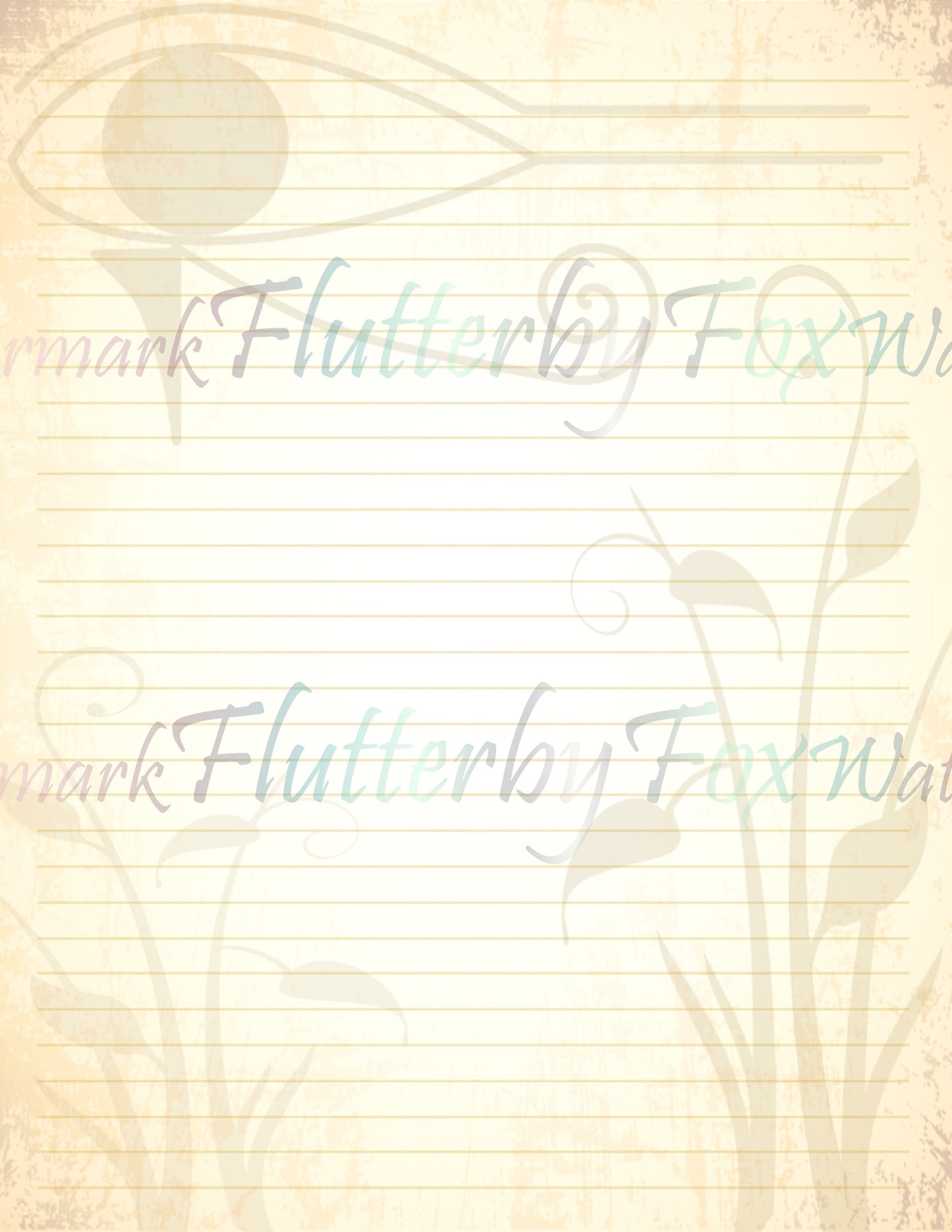Egypt Inspired Writing Paper - Digital