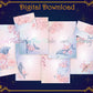 Floral Ocean Digital Stationery