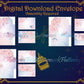Floral Ocean Digital Stationery