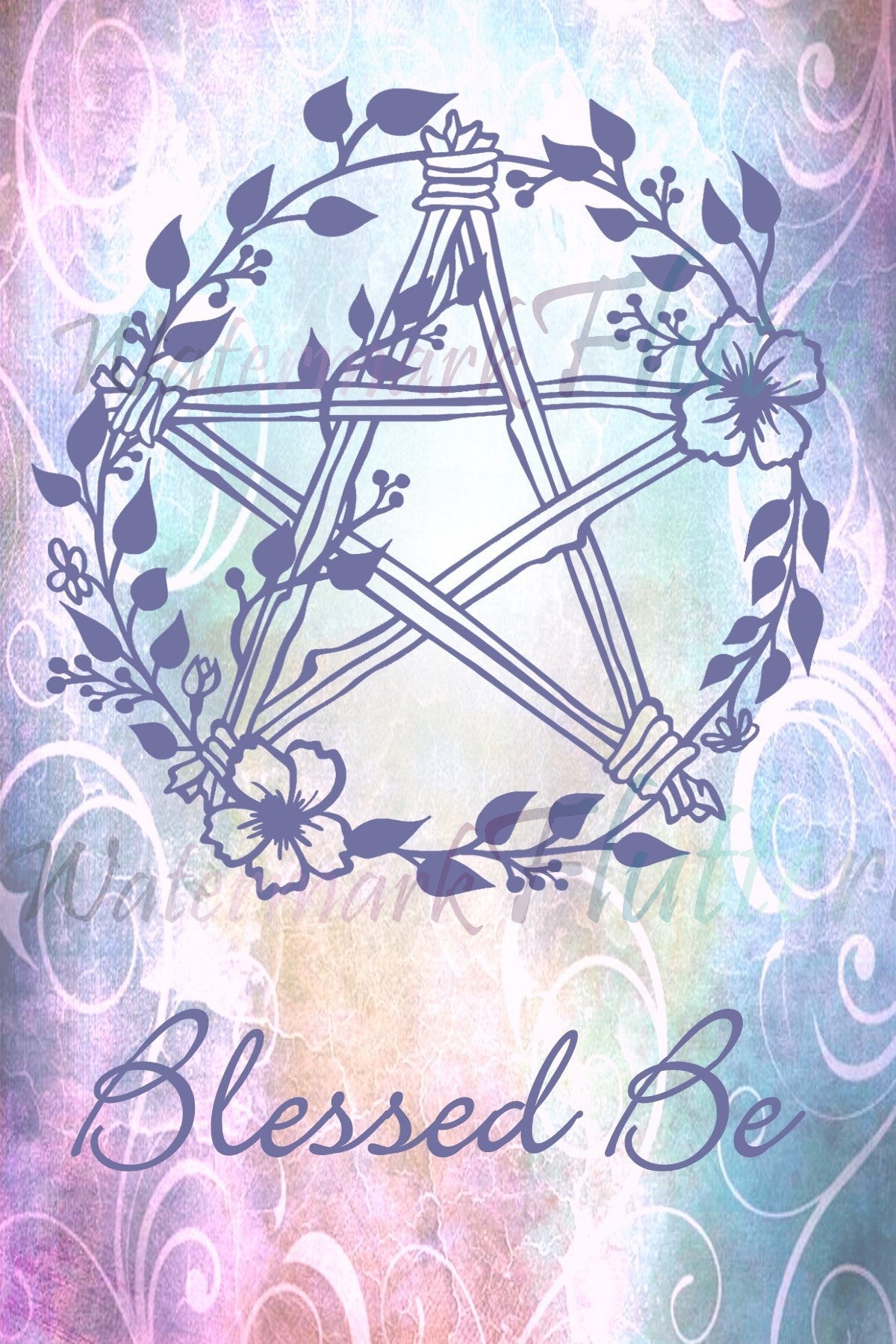Floral Pentacle