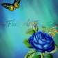 Butterfly Garden Junk Journal Pages - Digital