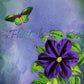 Butterfly Garden Junk Journal Pages - Digital