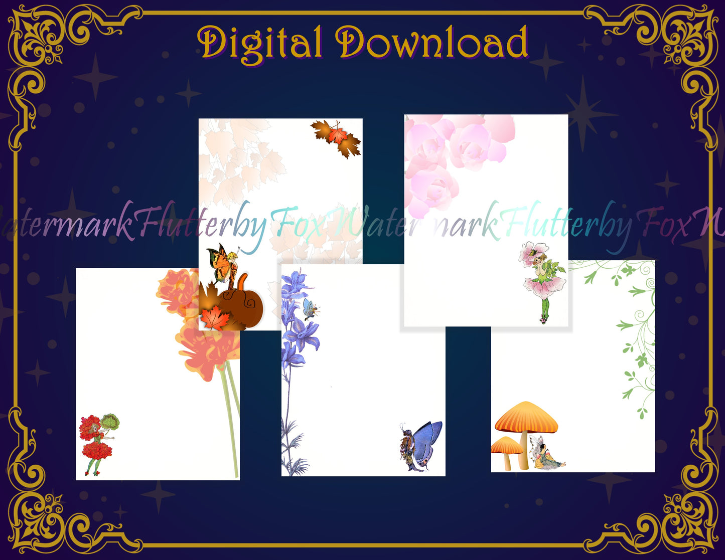 Garden Fairies - Digital