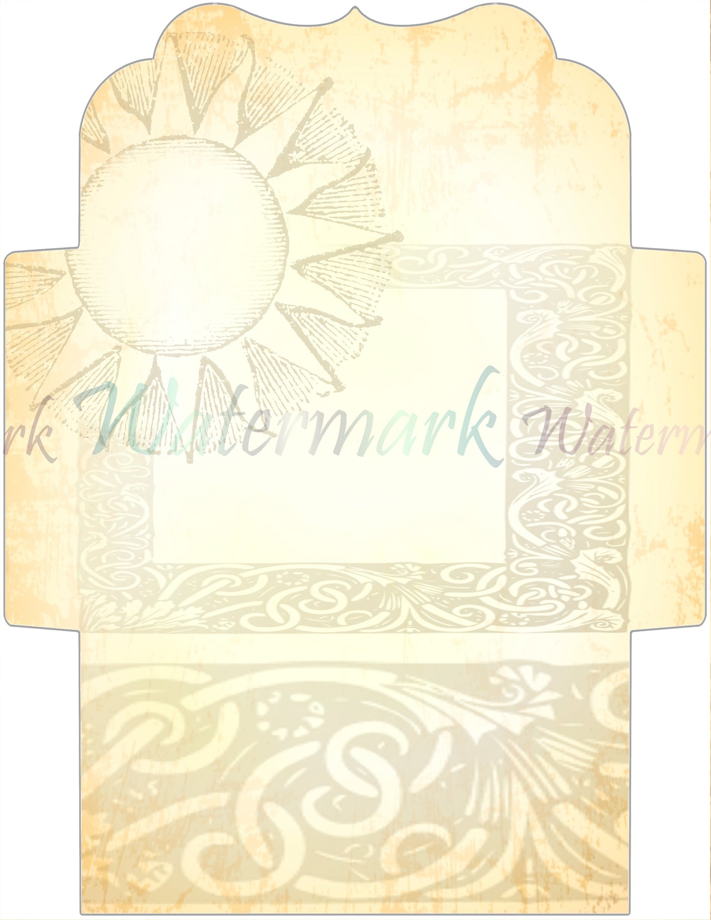 Golden Sun Stationery