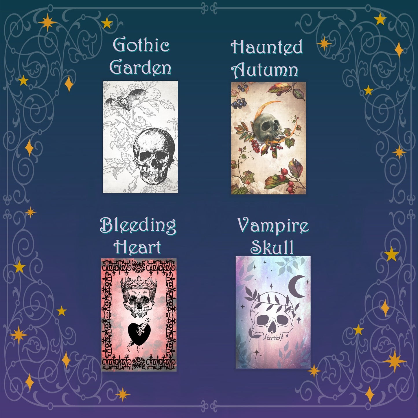 Goth & Grim Mini Prints