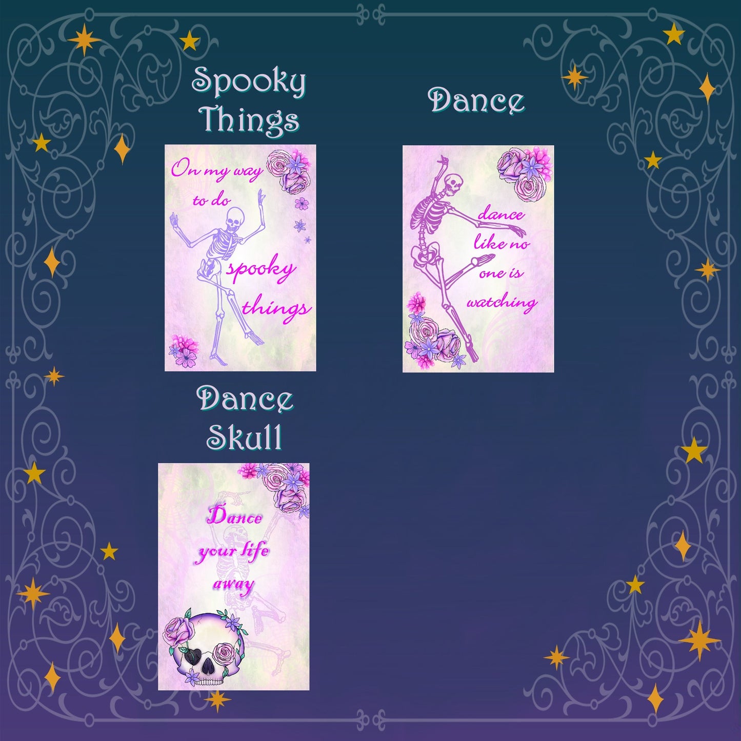 Goth & Grim Mini Prints