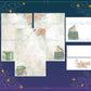 Green Books Half Sheet Set