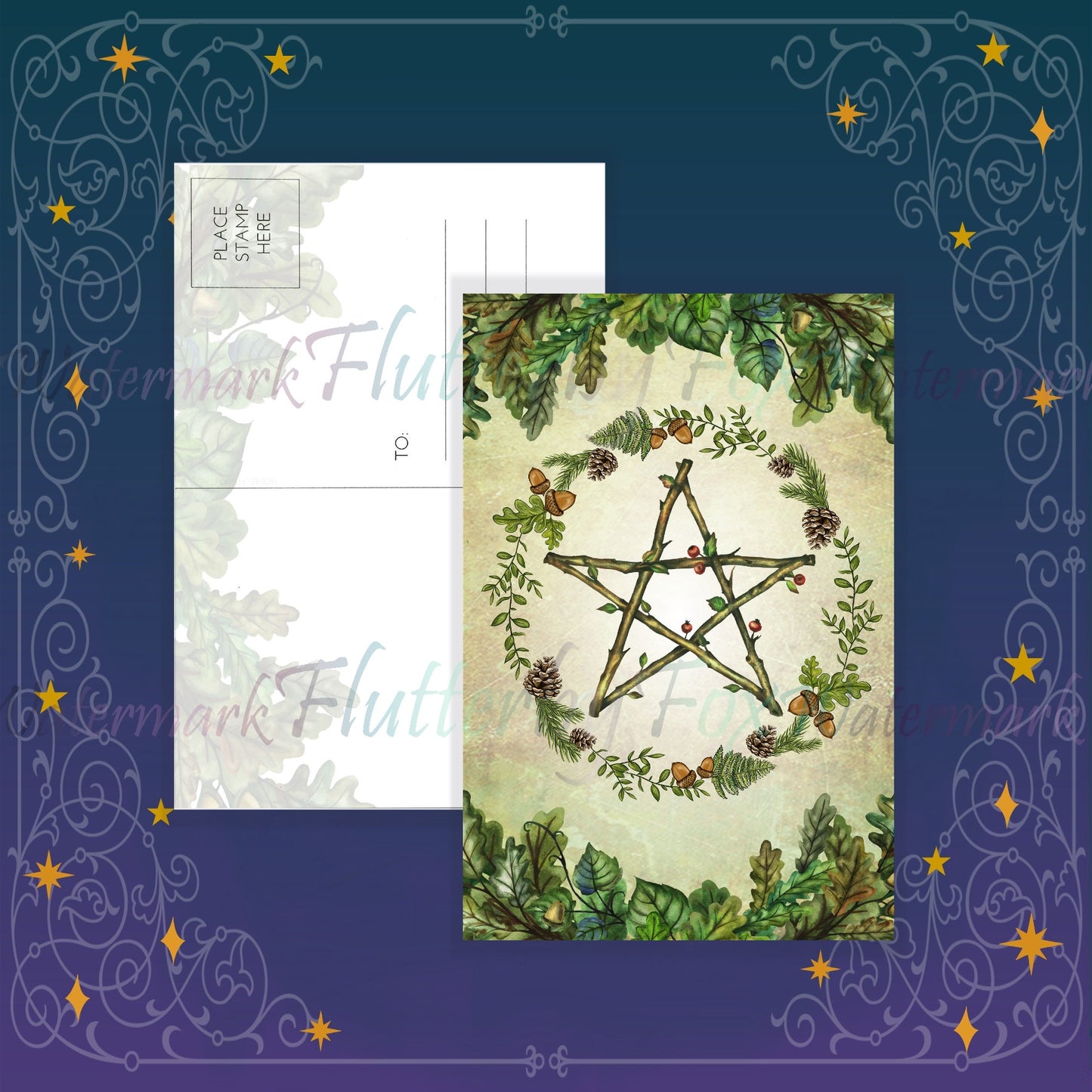 Summer Forest Pentacle