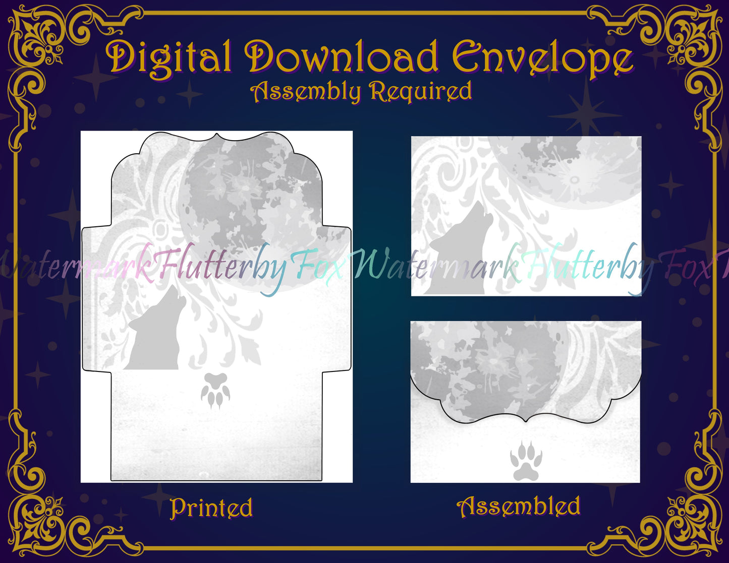 Howling Wolf Stationery