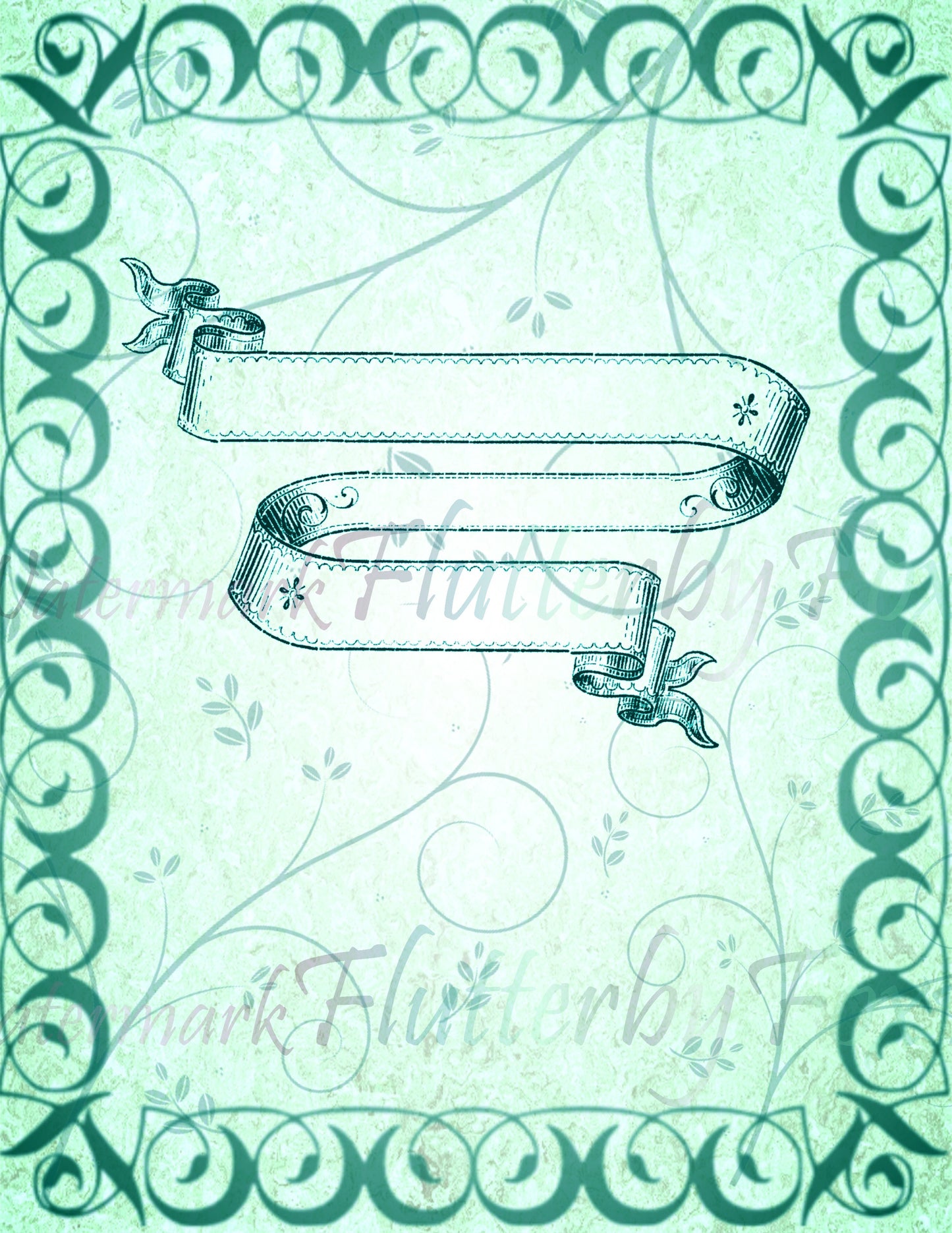 Teal Journal Set - Digital
