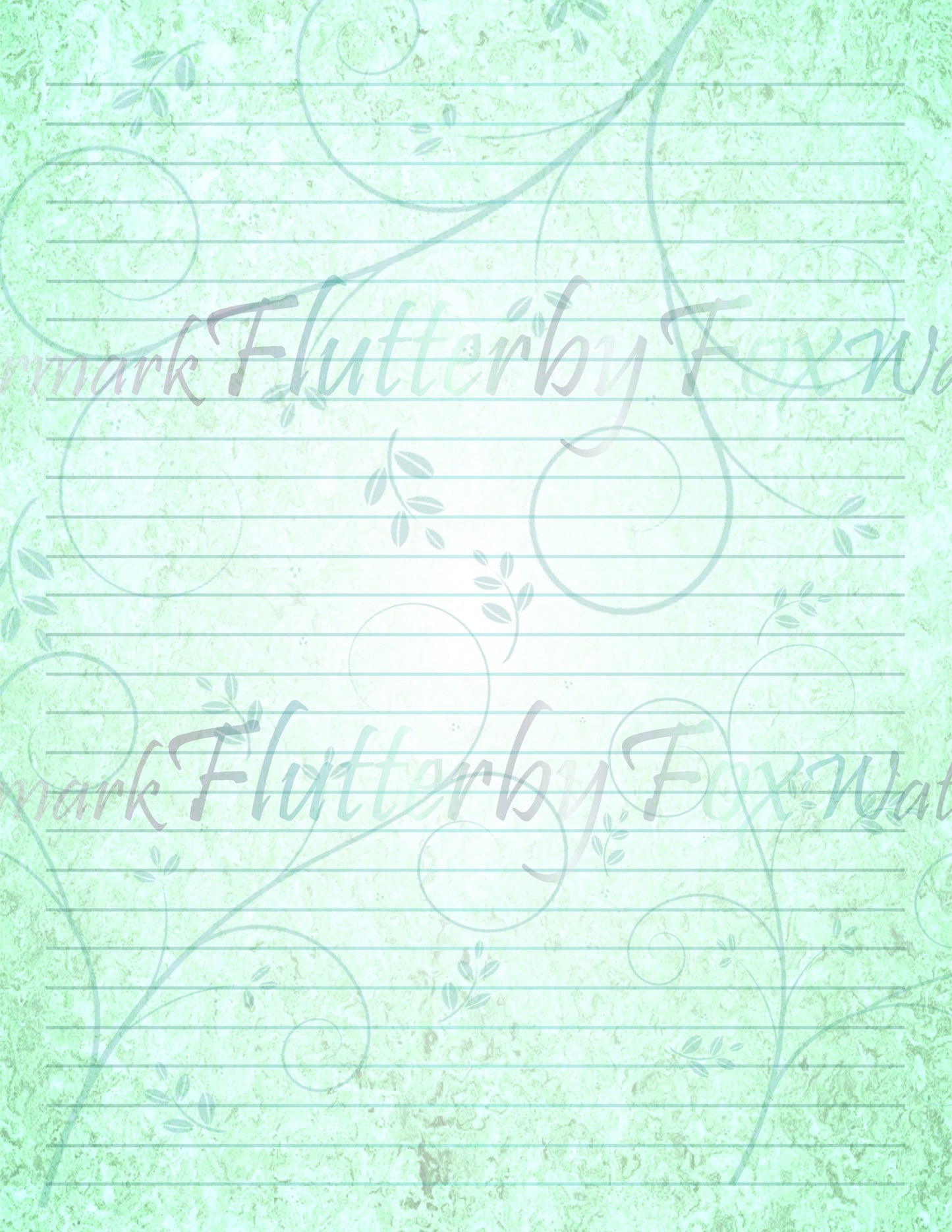 Teal Journal Set - Digital