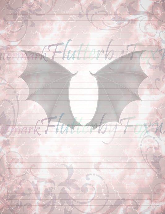Lightening Bat Wings
