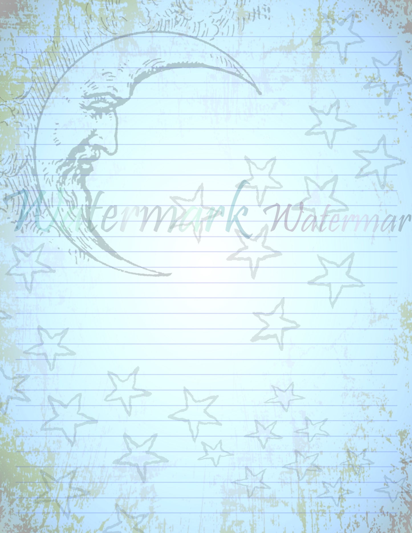 Blue Moon Stationery
