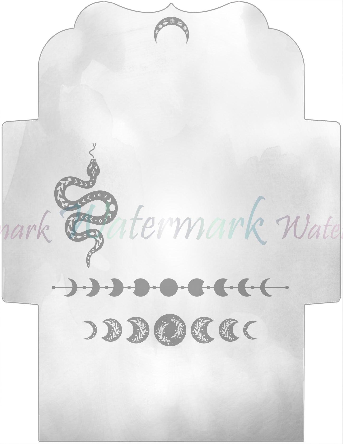 Moon Snake Stationery
