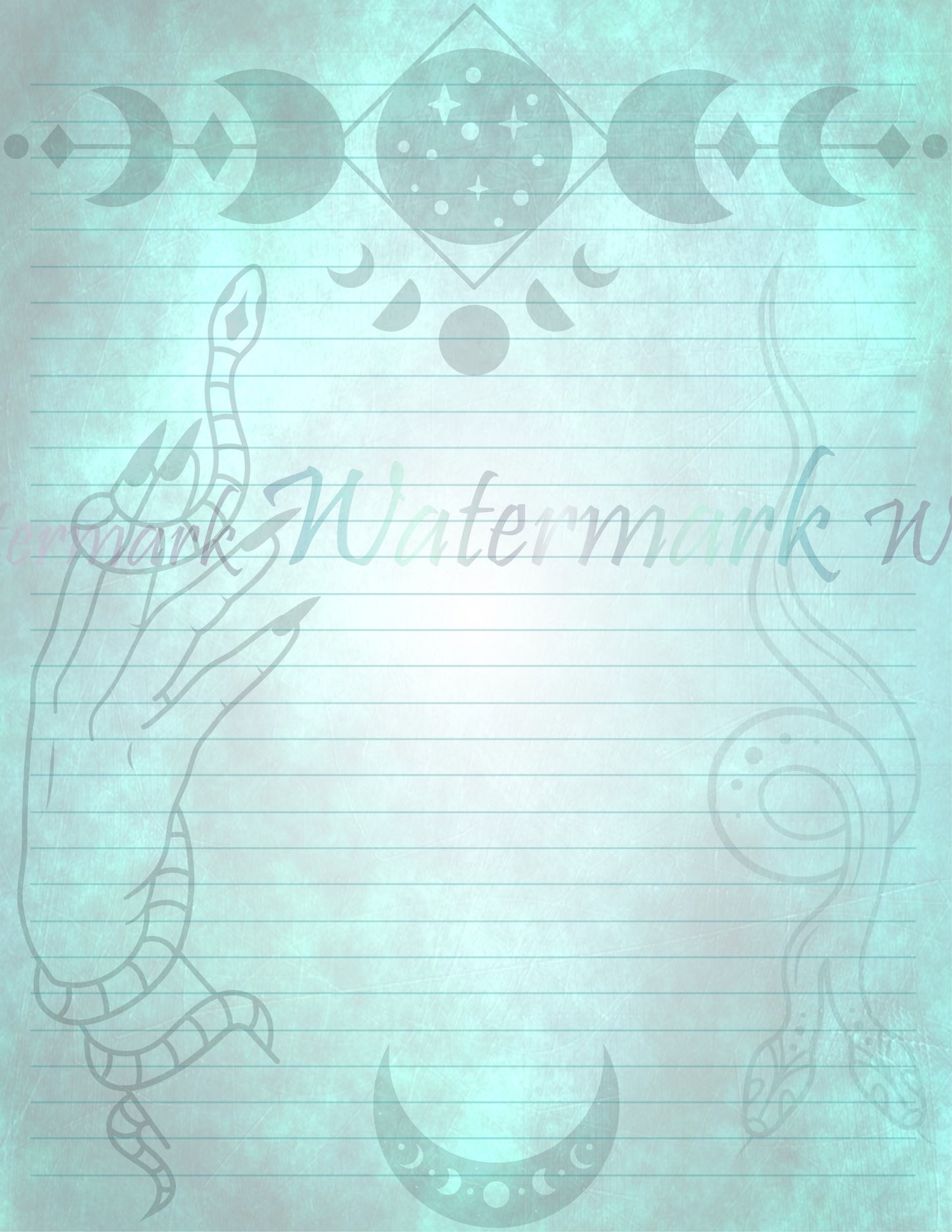 Two Headed Snake Stationery