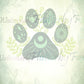 Green Pet Paw