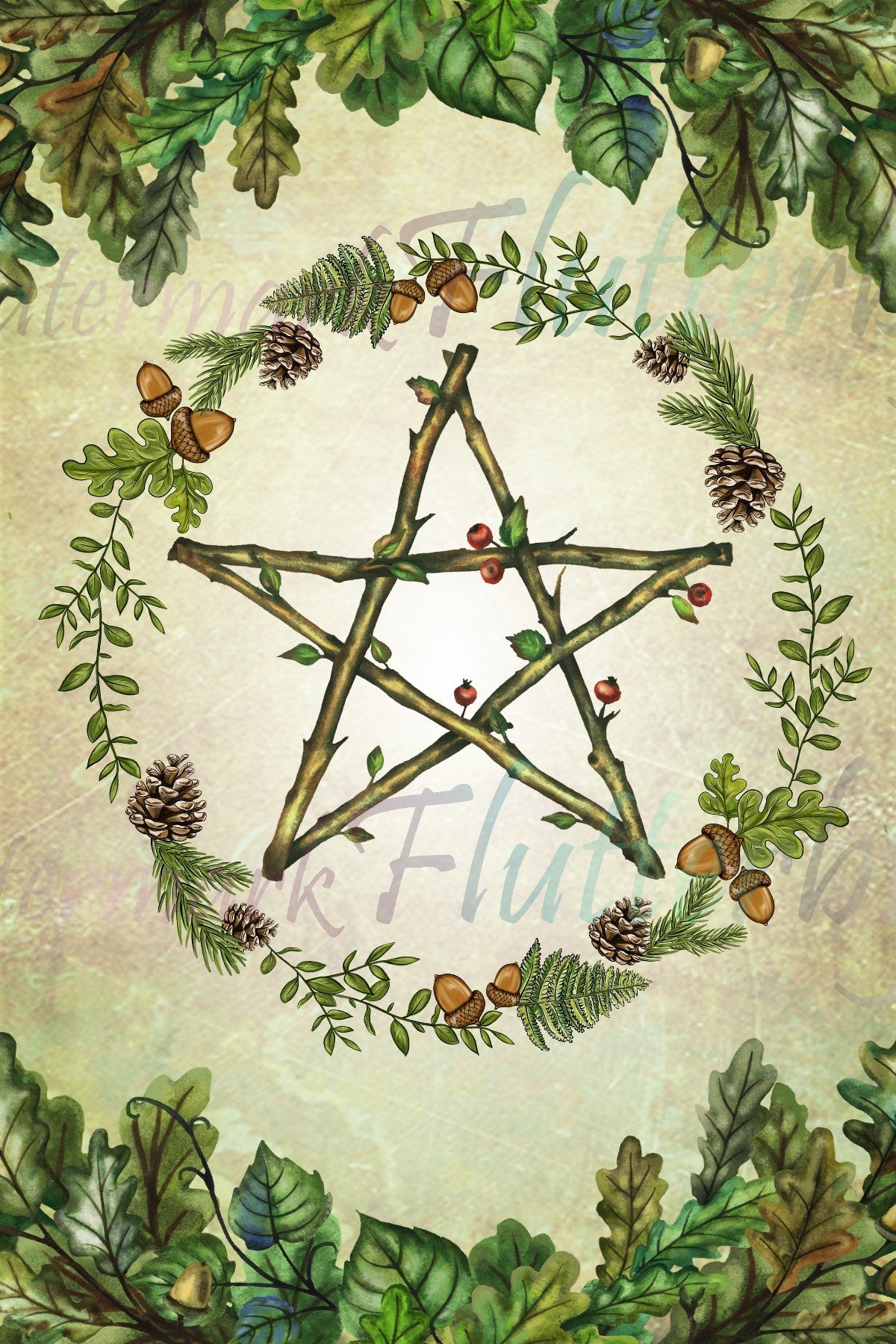 Summer Forest Pentacle