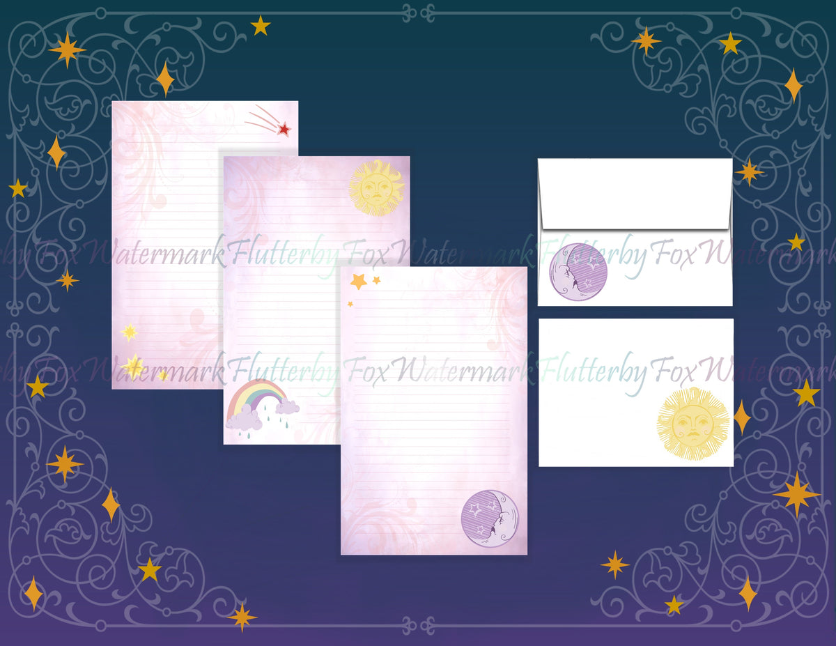 Cute Sky Half Sheet Set