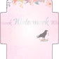 Floral Raven Stationery