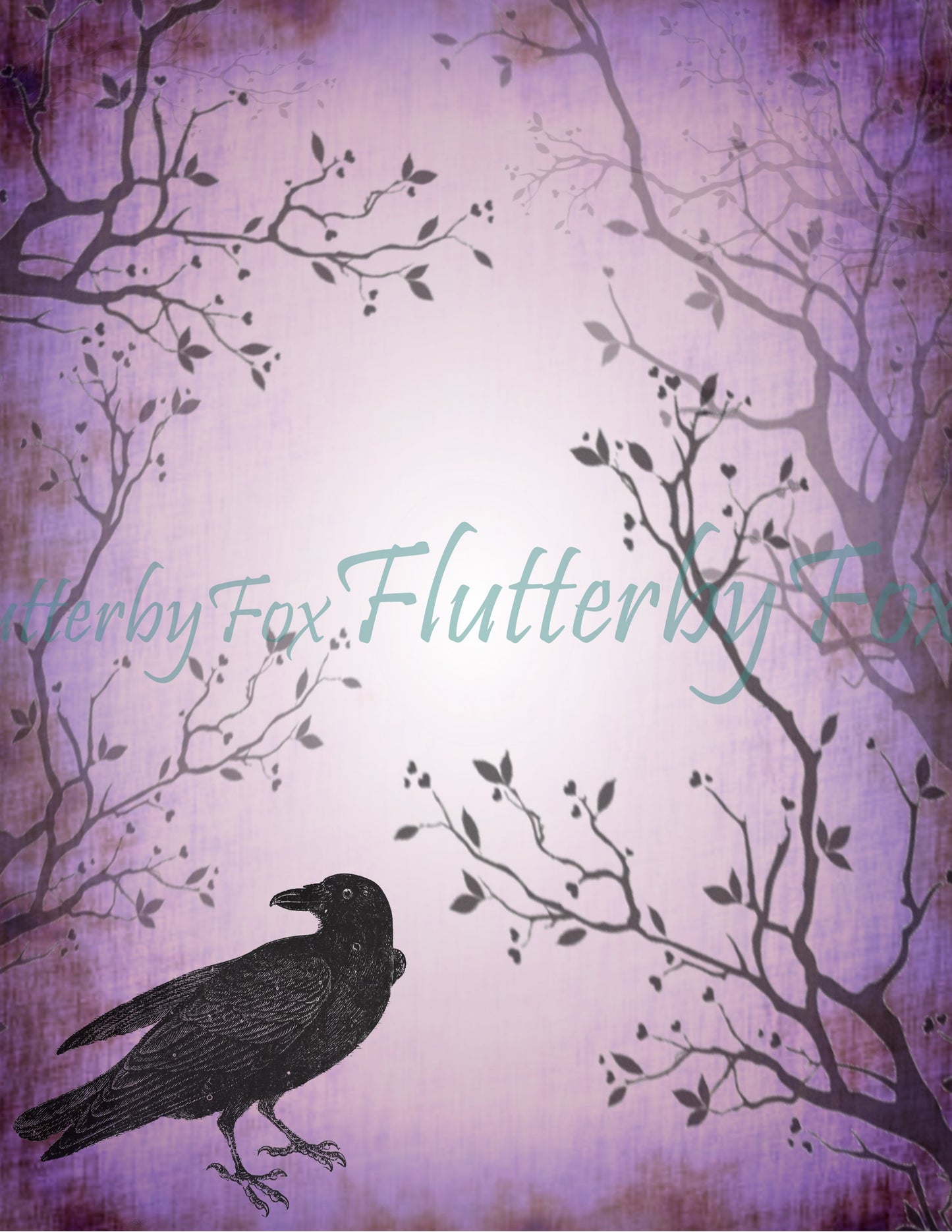 Raven Junk Journal Pages - Digital