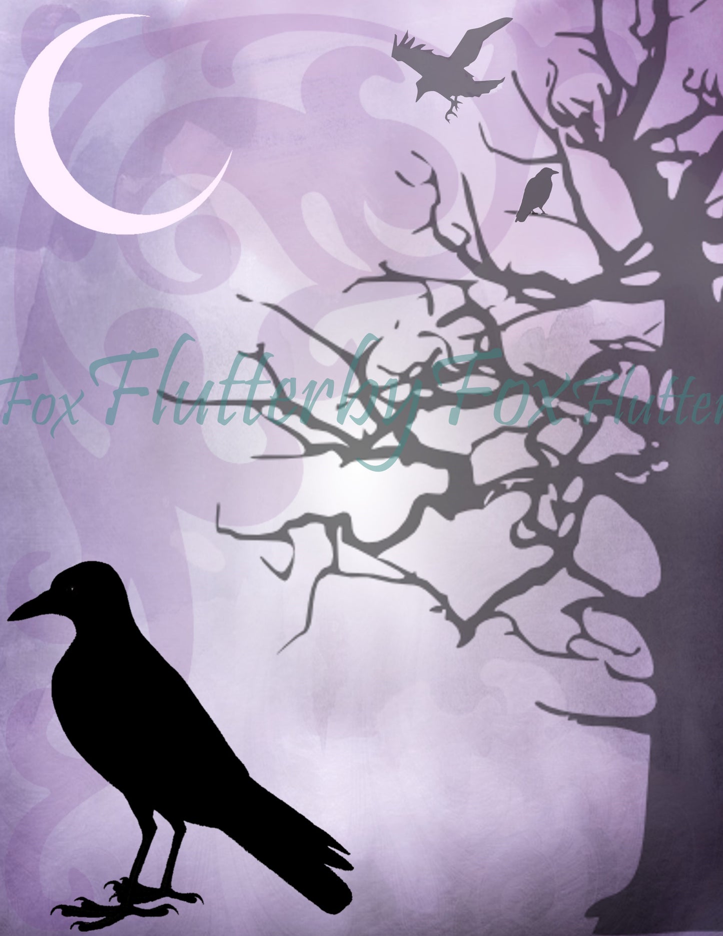 Raven Junk Journal Pages - Digital