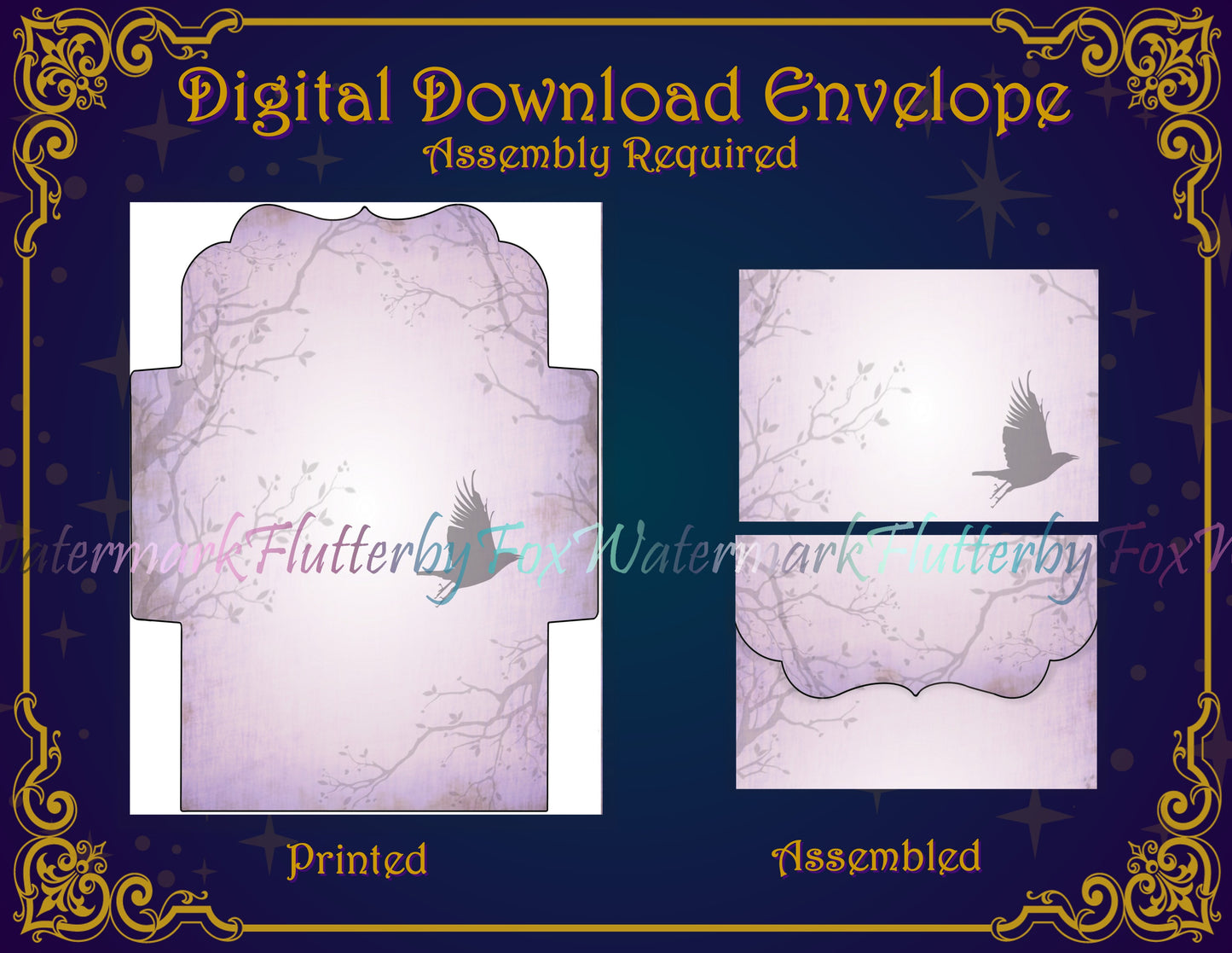 Raven Forest Stationery