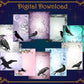 Raven Junk Journal Pages - Digital