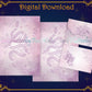 Rose Snake Stationery
