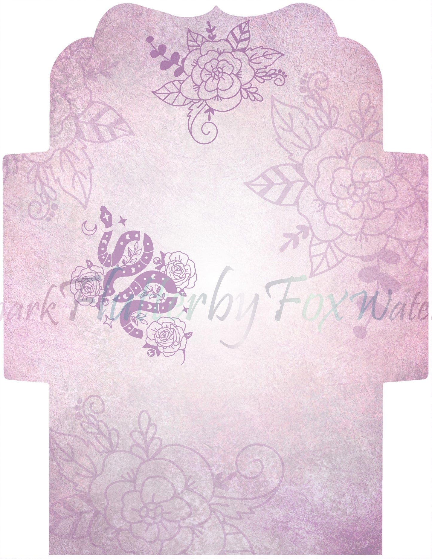 Rose Snake Stationery