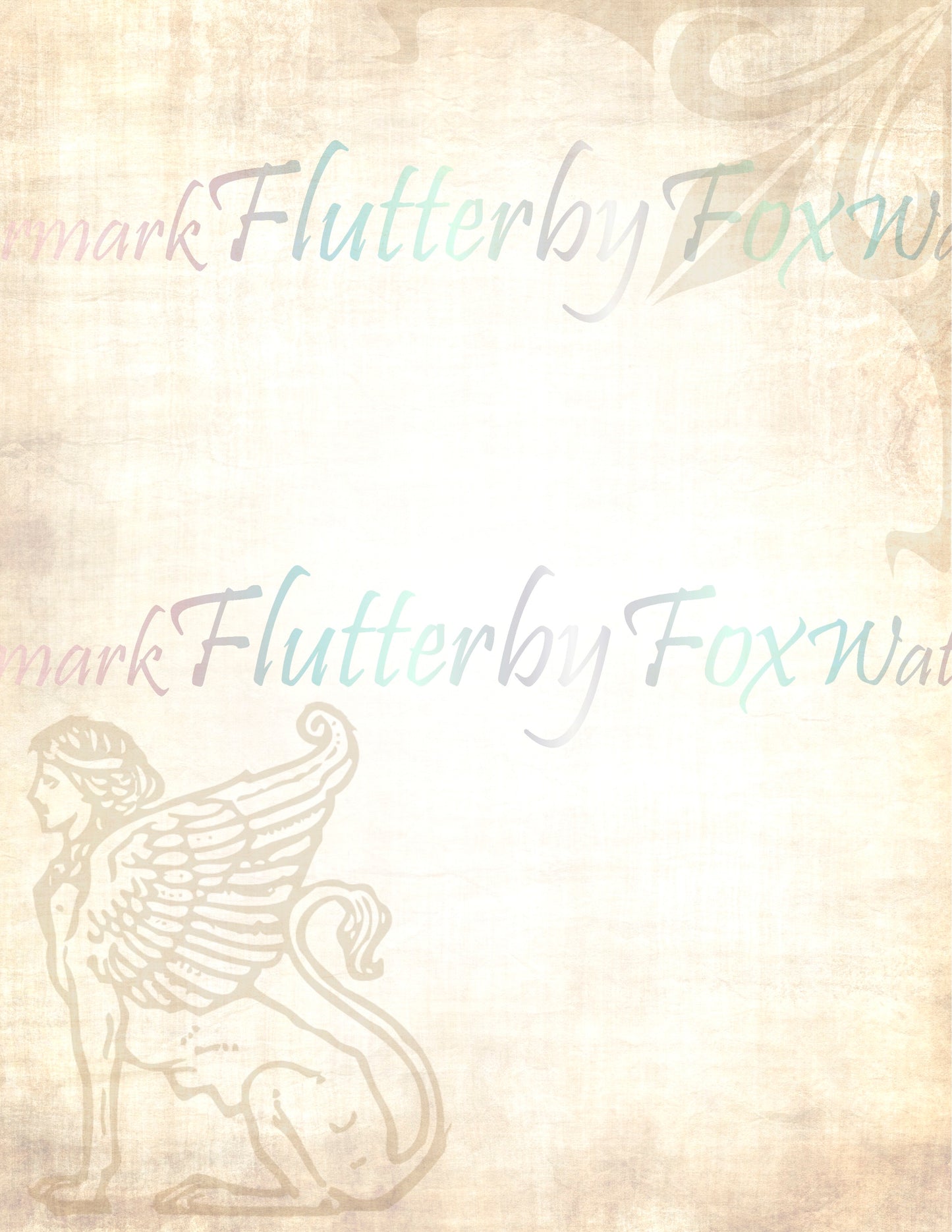 Egypt Inspired Writing Paper - Digital