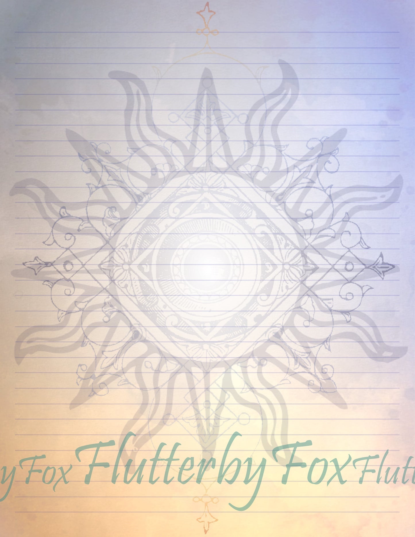 Sun Magic Stationery