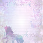 Purple Unicorn Stationery