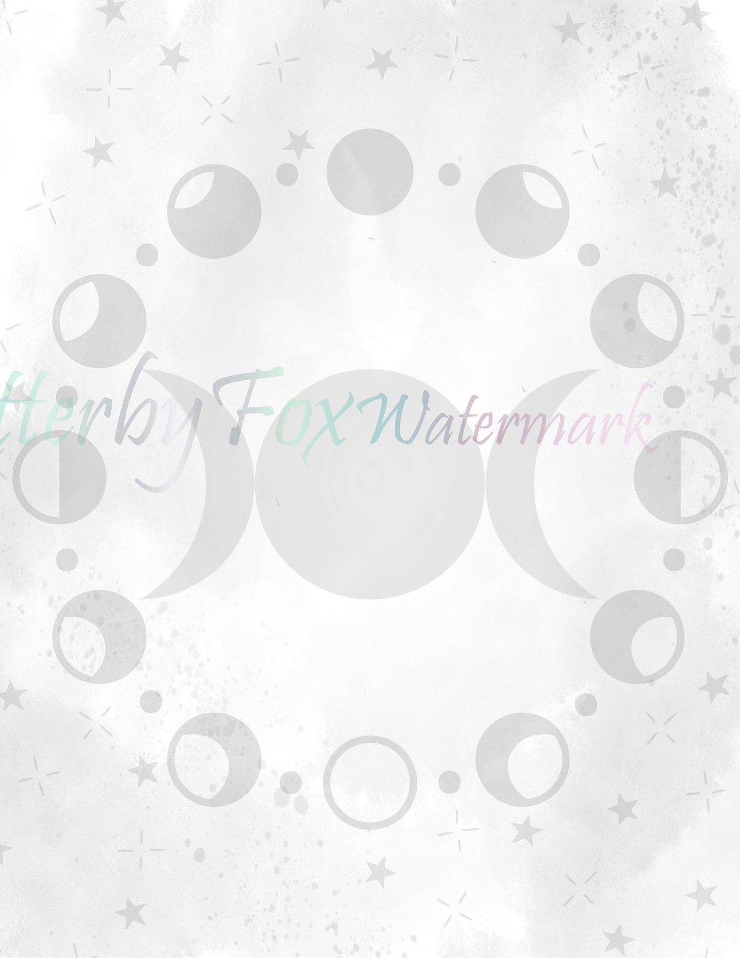 Moon Phases Stationery