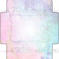 Rainbow Wolf Stationery